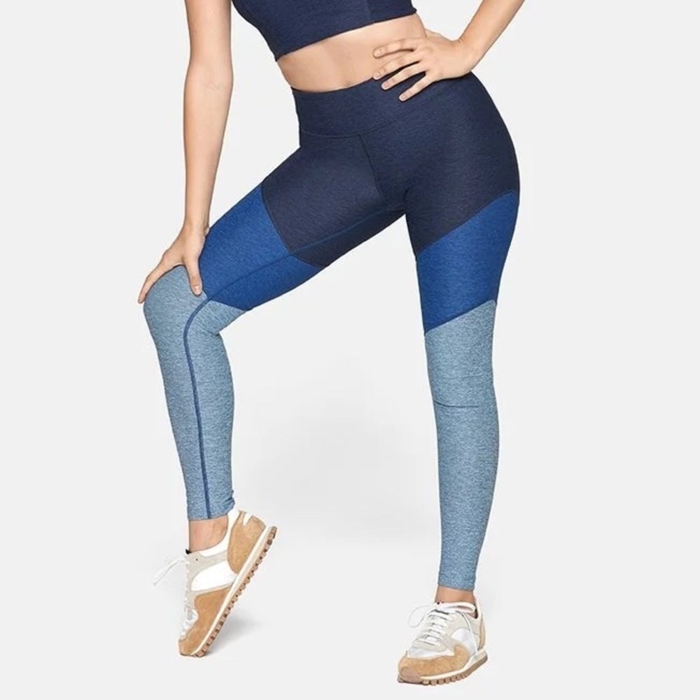 Outdoor Voices Blue 7/8 Length Springs Leggings